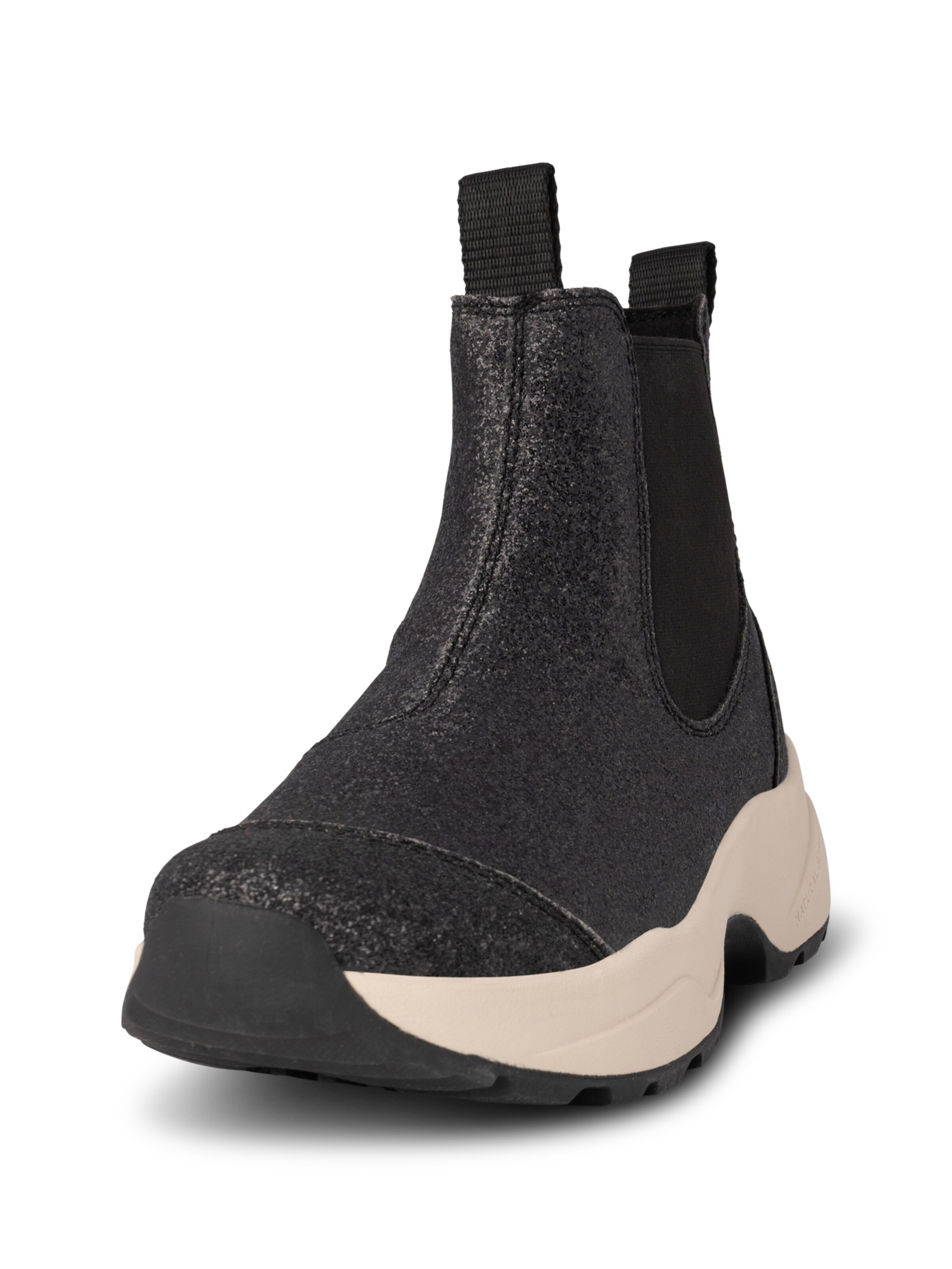 WODEN Chelsea Boots 'Silje' i sort: forside