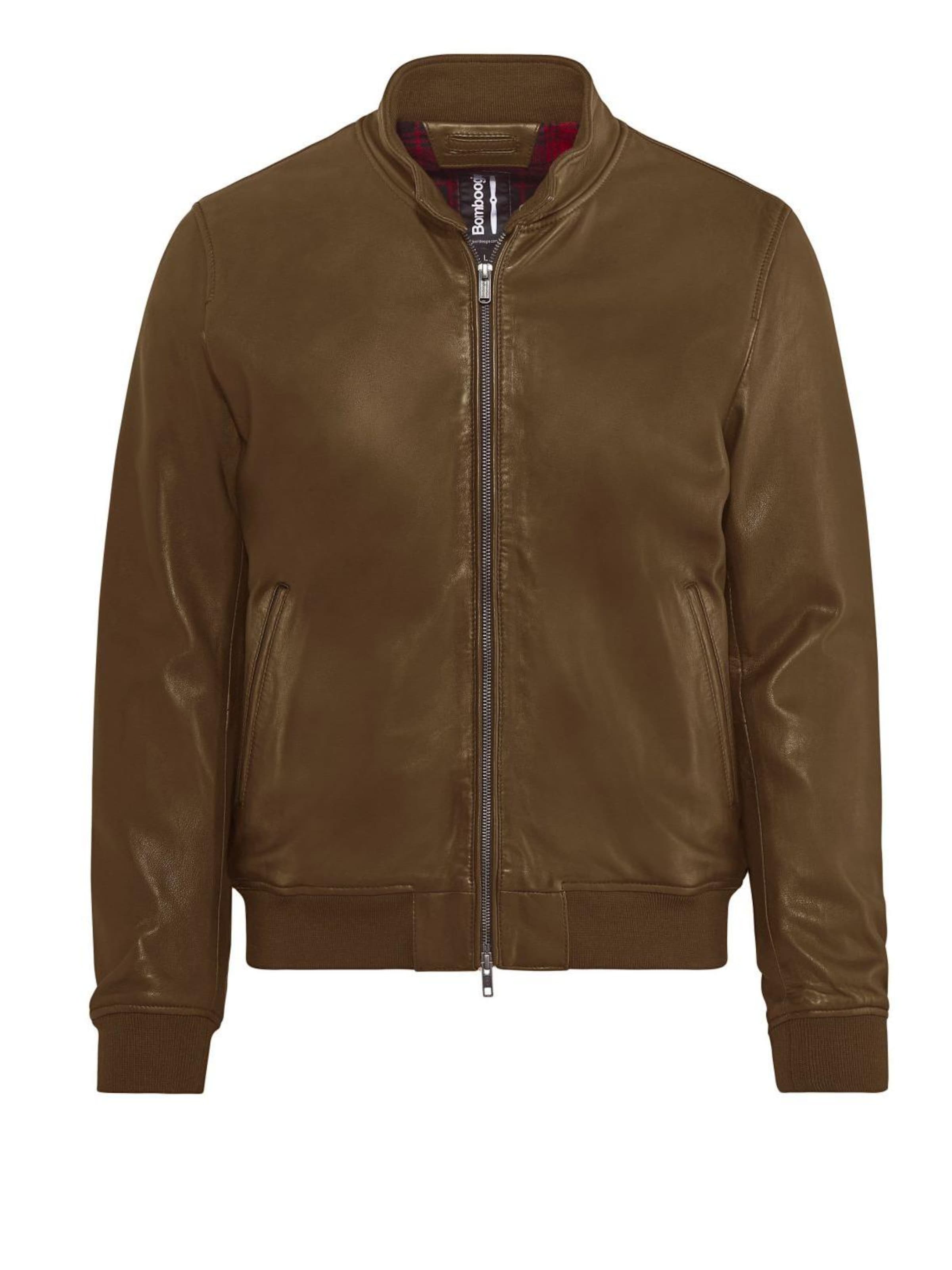 BOMBOOGIE Übergangsjacke‌‌‌‌‌‌‌ in Braun: Vorderseite