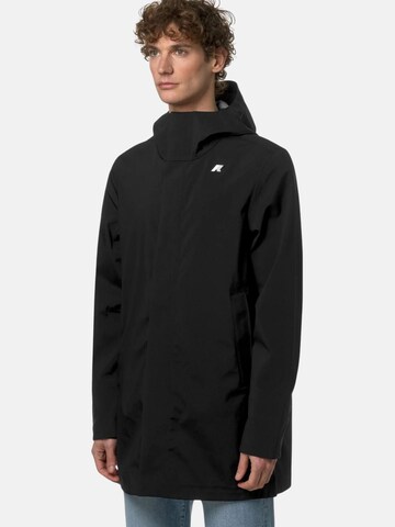 K-Way Tussenjas 'K-WAY TOMMY BONDED JERSEY GIUBBINO' in Zwart