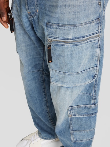 Loosefit Jeans cargo G-Star RAW en bleu