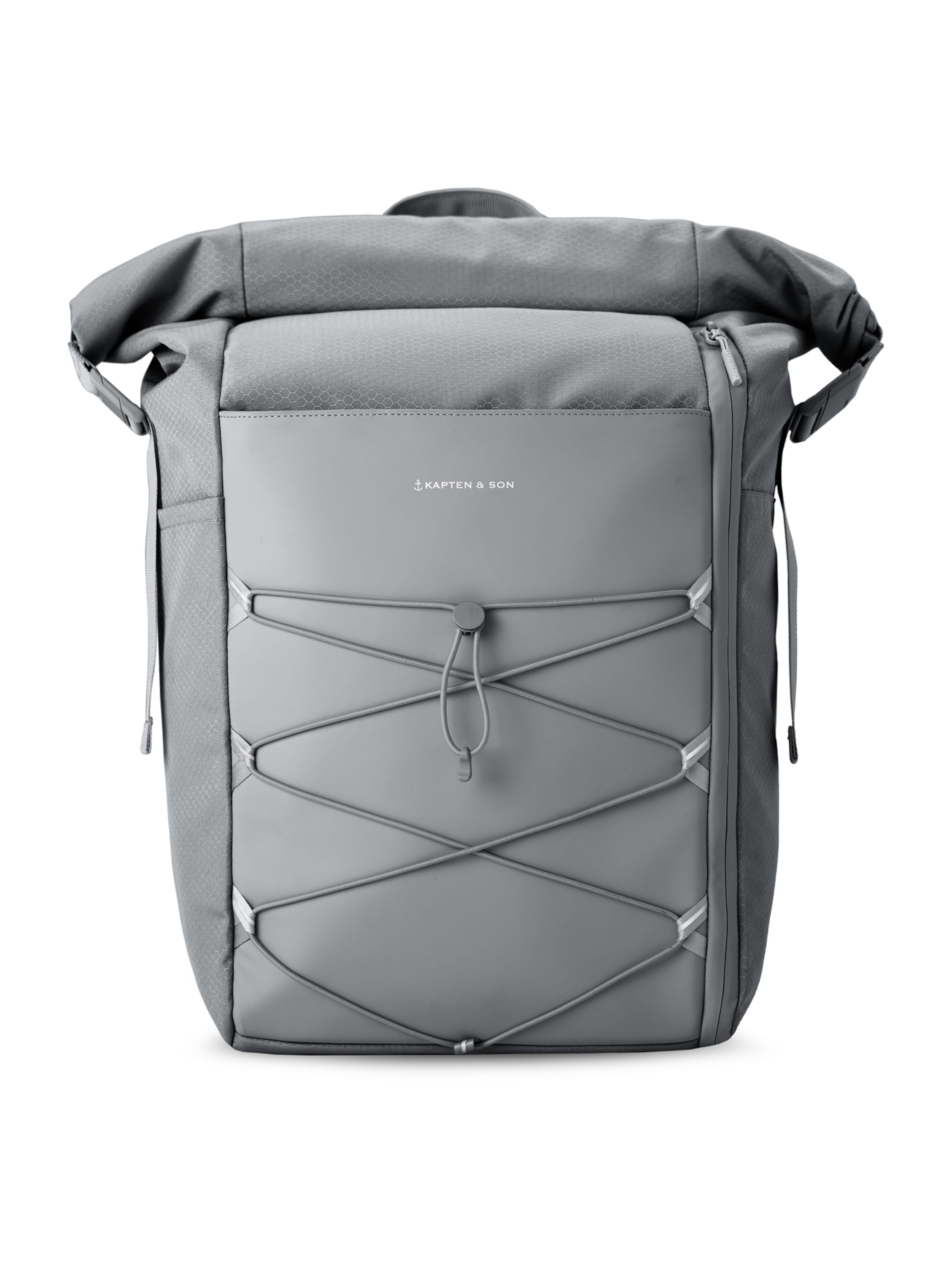Kapten & Son Σακίδιο πλάτης 'Yoho' σε γκρι: μπροστά