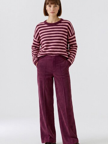 OUI Flared Pants in Red