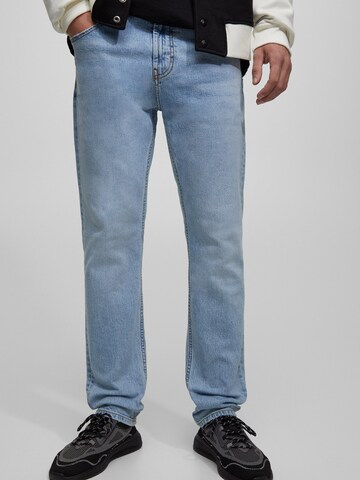 Pull&Bear Regular Jeans in Blau