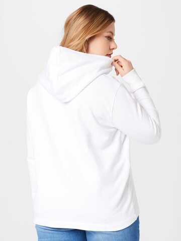 Calvin Klein Jeans Curve Sweatshirt in White