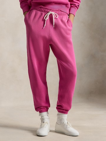 Polo Ralph Lauren Tapered Παντελόνι σε ροζ: μπροστά