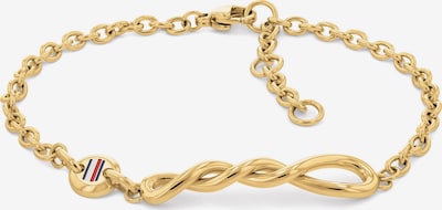 TOMMY HILFIGER Armband in navy / gold / rot / weiß, Produktansicht