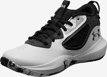 UNDER ARMOUR Athletic Shoes 'Lockdown 6' in White: front