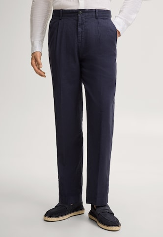 JOOP! Loosefit Bundfaltenhose 'Lexter' in Blau: Vorderseite