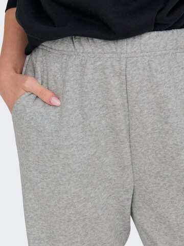 Loosefit Pantalon ONLY en gris