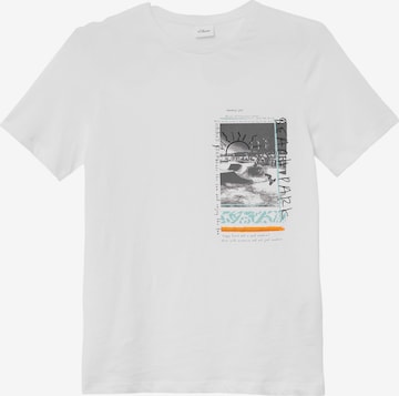 s.Oliver Shirt in Weiß: Vorderseite