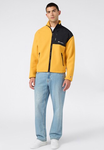 Champion Fleece jas in Geel