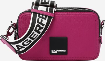 Sac à bandoulière KARL LAGERFELD JEANS en violet : devant