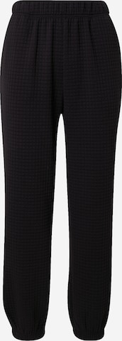 Tapered Pantaloni 'Adelia' de la Gina Tricot pe negru: față