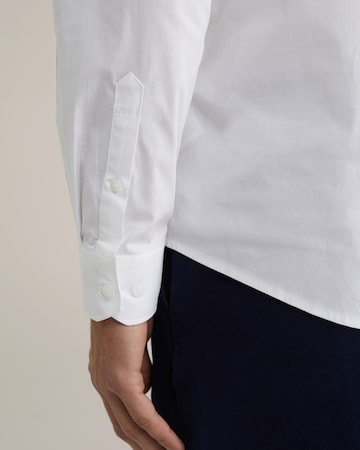 Slim fit Cămașă de la WE Fashion pe alb