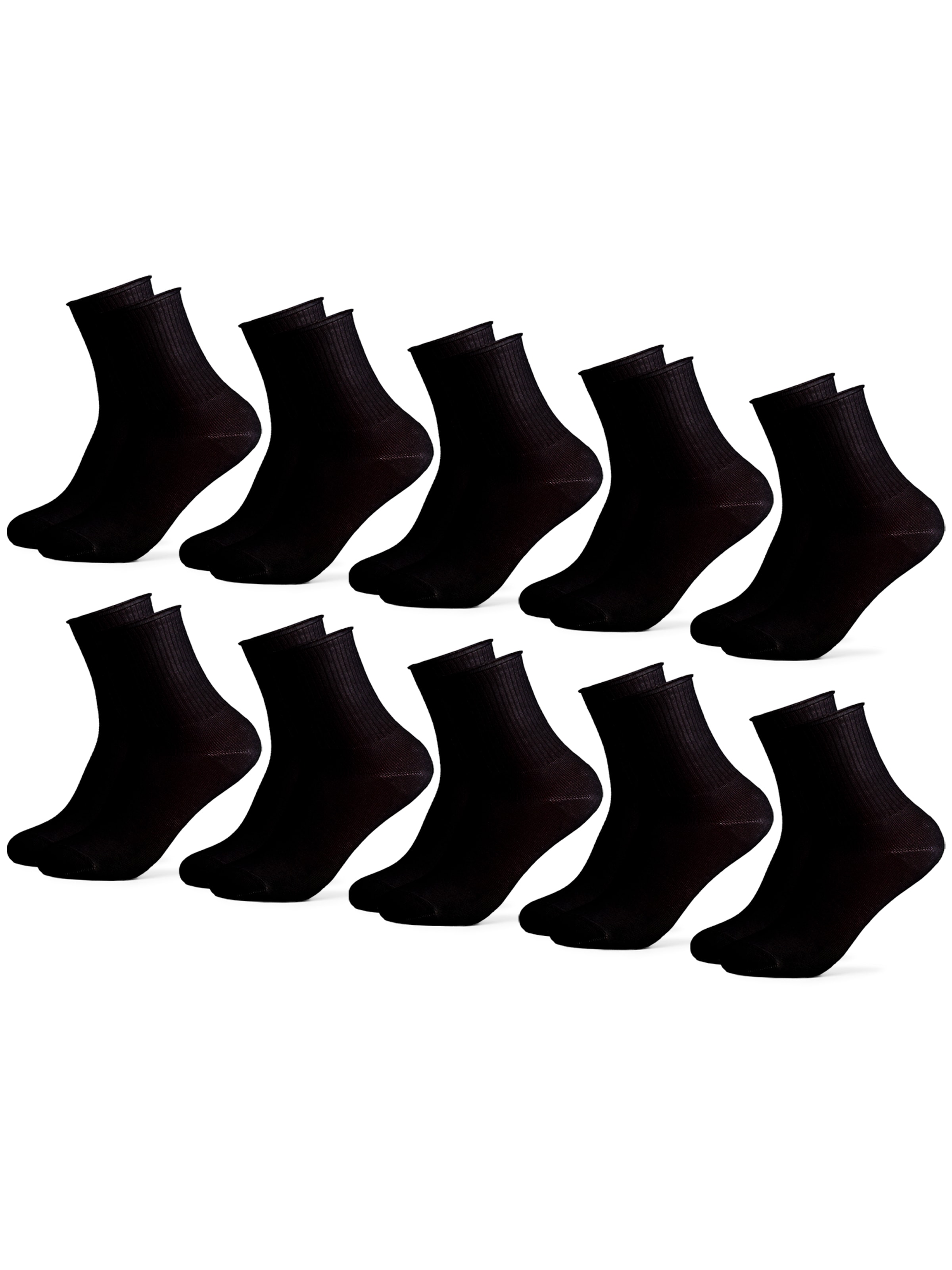 Occulto - Calcetines 'Velano' en negro: frente