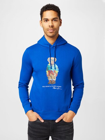 Polo Ralph Lauren - Sweatshirt em azul: frente