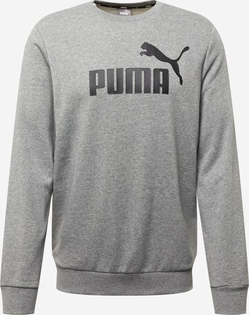 PUMA Sportsweatshirt 'Ess' in Grijs: voorkant