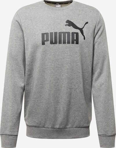 PUMA Sportsweatshirt 'Ess' in graumeliert / schwarz, Produktansicht