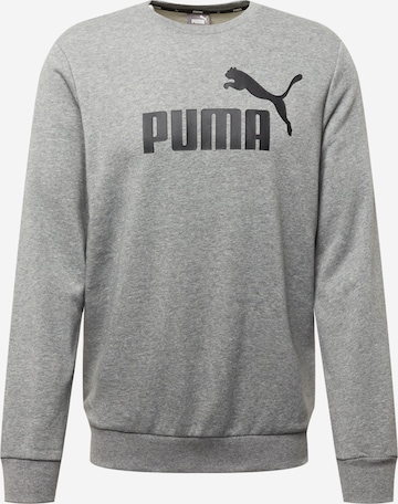 PUMA Športna majica 'Ess' | siva barva: sprednja stran