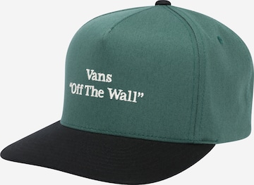Cappello da baseball 'QUOTED' di VANS in verde: frontale