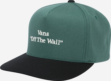 Casquette 'QUOTED' VANS en vert : devant