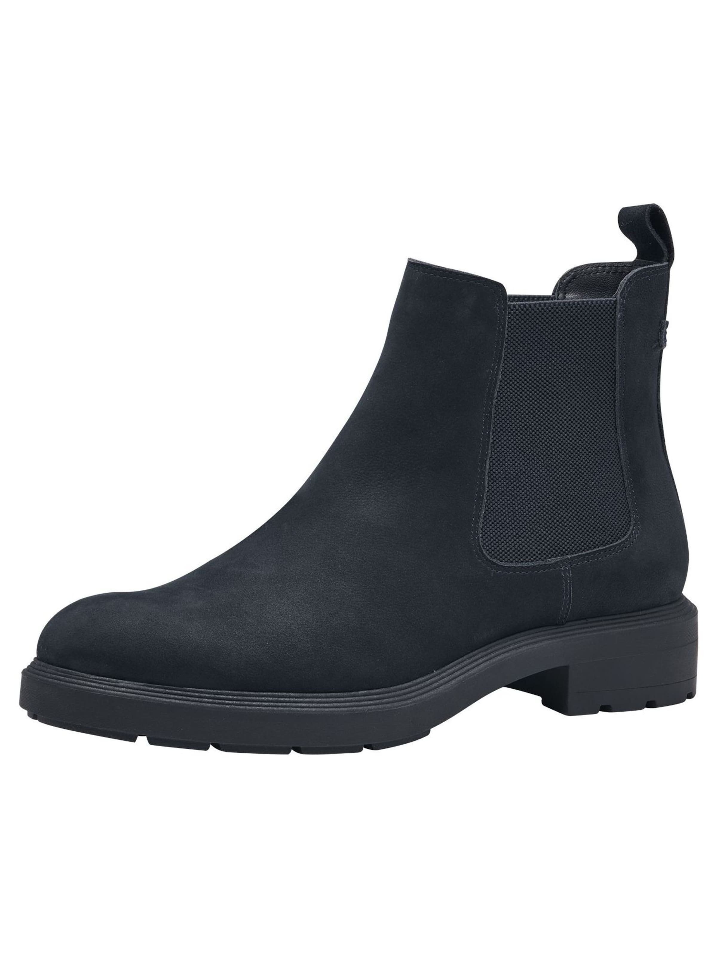 Tamaris Chelsea boots in Blauw: voorkant
