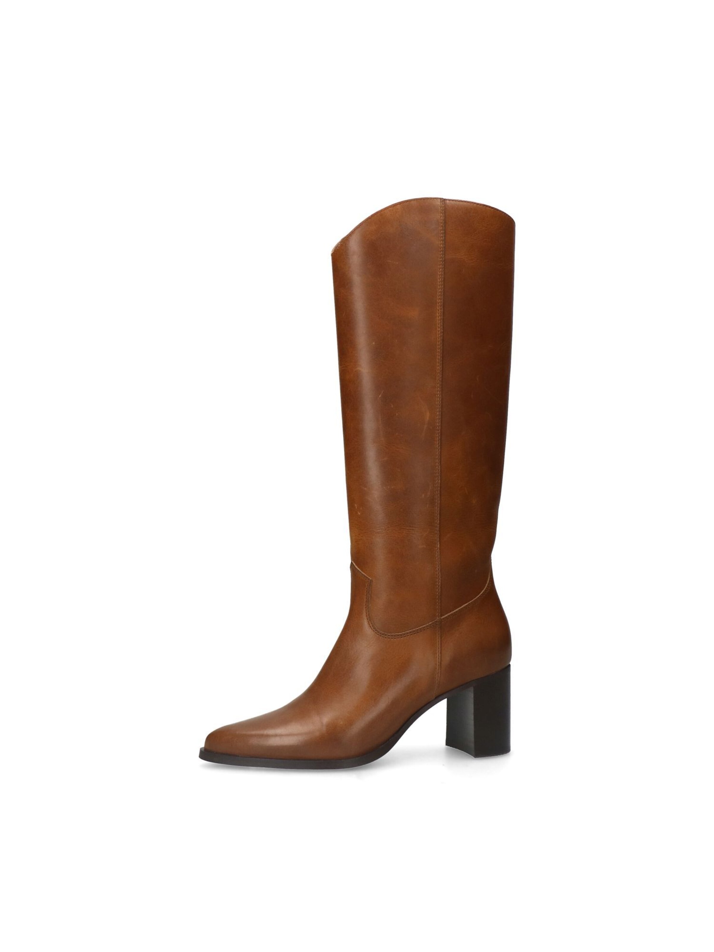 MANFIELD Stiefel in karamell, Produktansicht