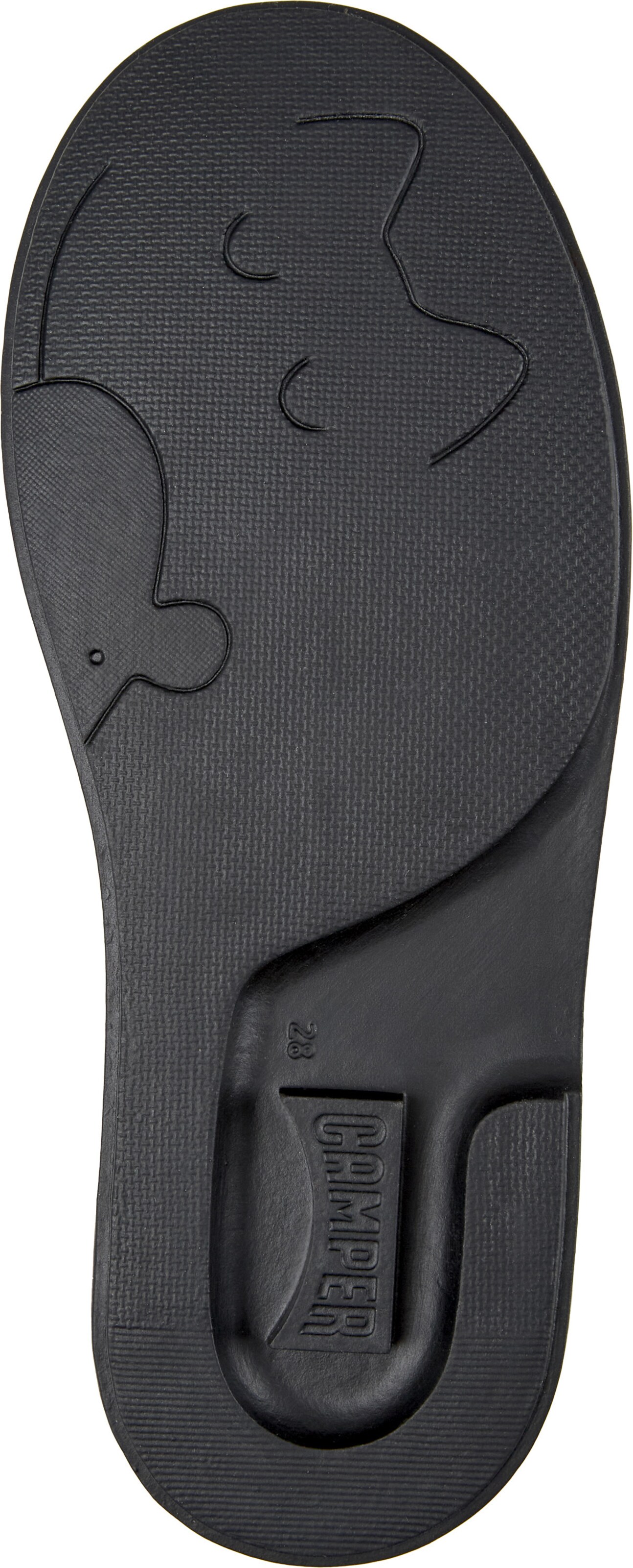 CAMPER Ballerina's in Zwart