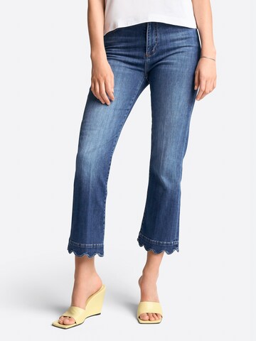 Rich & Royal Flared Jeans in Blauw: voorkant