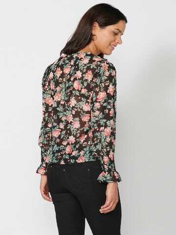 KOROSHI - Blusa en negro