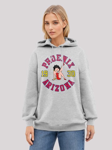 Sweat-shirt 'Betty Boop Phoenix Arizona 1930' F4NT4STIC en gris : devant