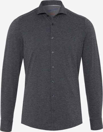 PURE Button Up Shirt in Grey: front