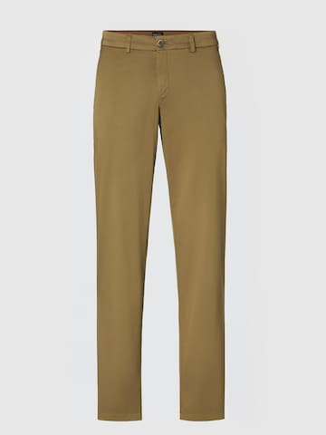 Hiltl Regular Chinohose 'Pamo - Excellent Cotton'‌‌‌‌‌ in Grün: Vorderseite
