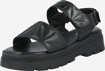 ABOUT YOU Sandals 'Esma' in Black: front