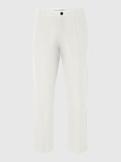 SELECTED HOMME Pantalon en blanc, Vue avec produit
