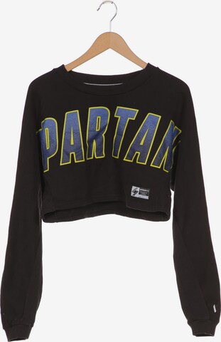 Superdry Sweatshirt & Zip-Up Hoodie in XL in Black: front