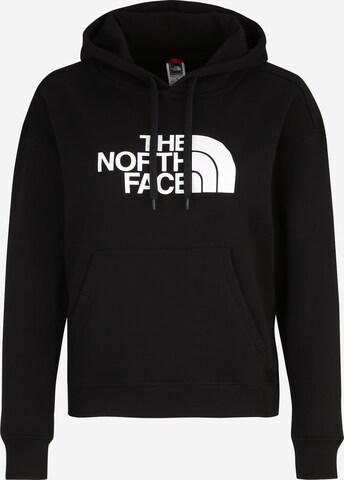 THE NORTH FACE Суичър 'Drew Peak' в черно: отпред