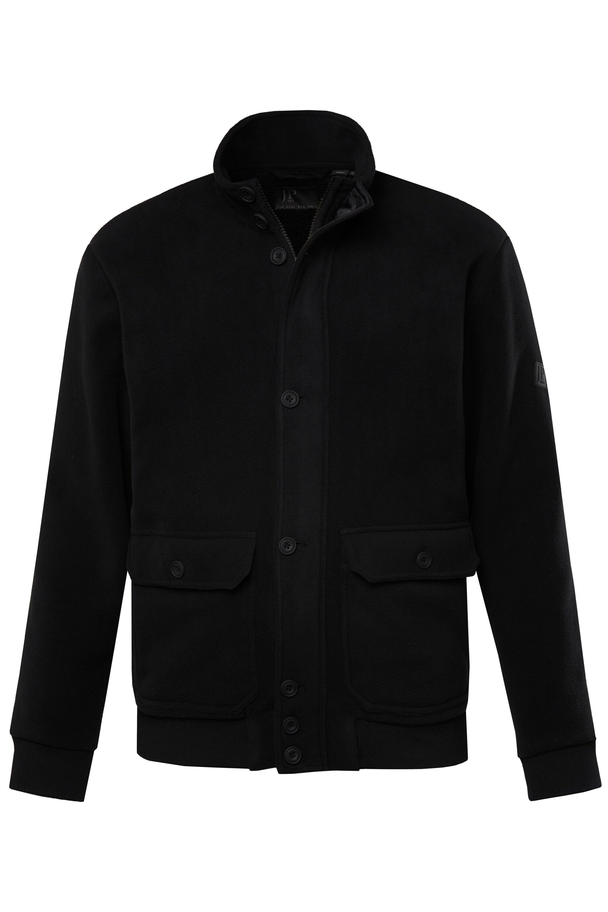 JP1880 Sweat jacket in Black: front