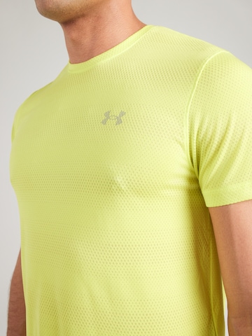 UNDER ARMOUR Funkcionalna majica 'Velociti' | rumena barva