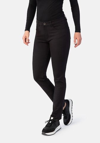Coupe slim Pantalon 'Milano' STOOKER WOMEN en noir : devant