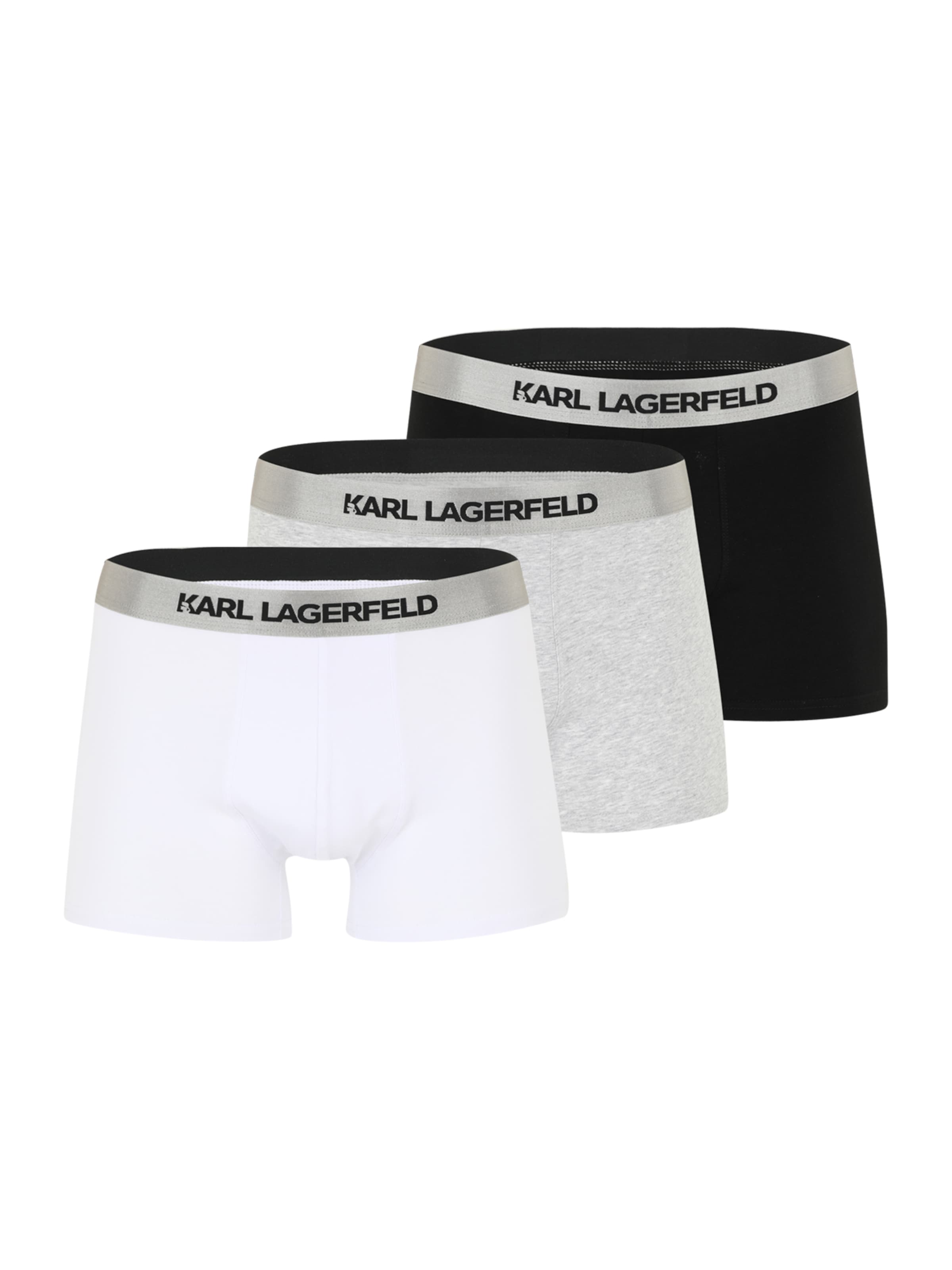 Boxer di Karl Lagerfeld in grigio: frontale