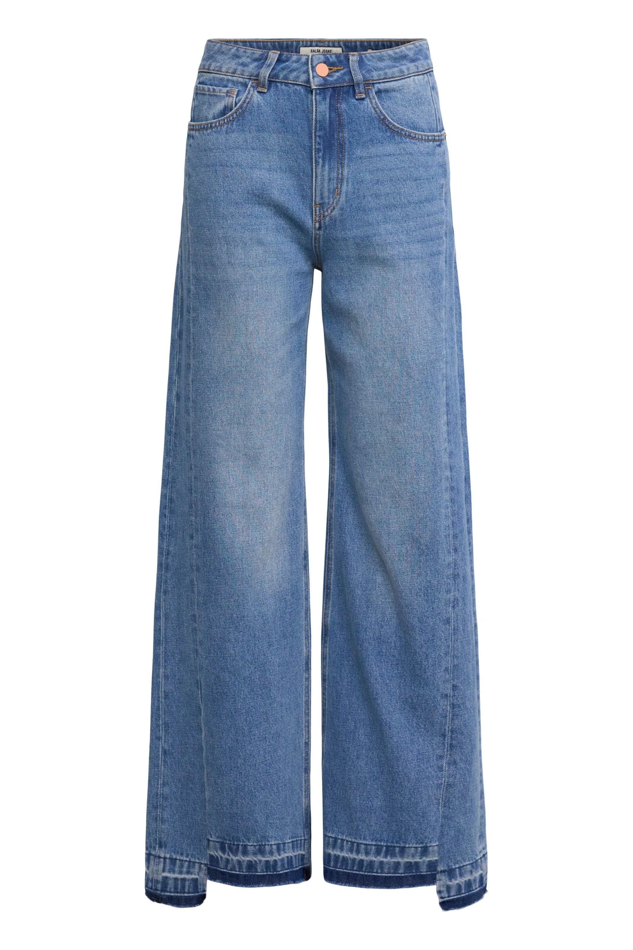Salsa Jeans Tapered Jeans Wide Leg in Blau: Vorderseite