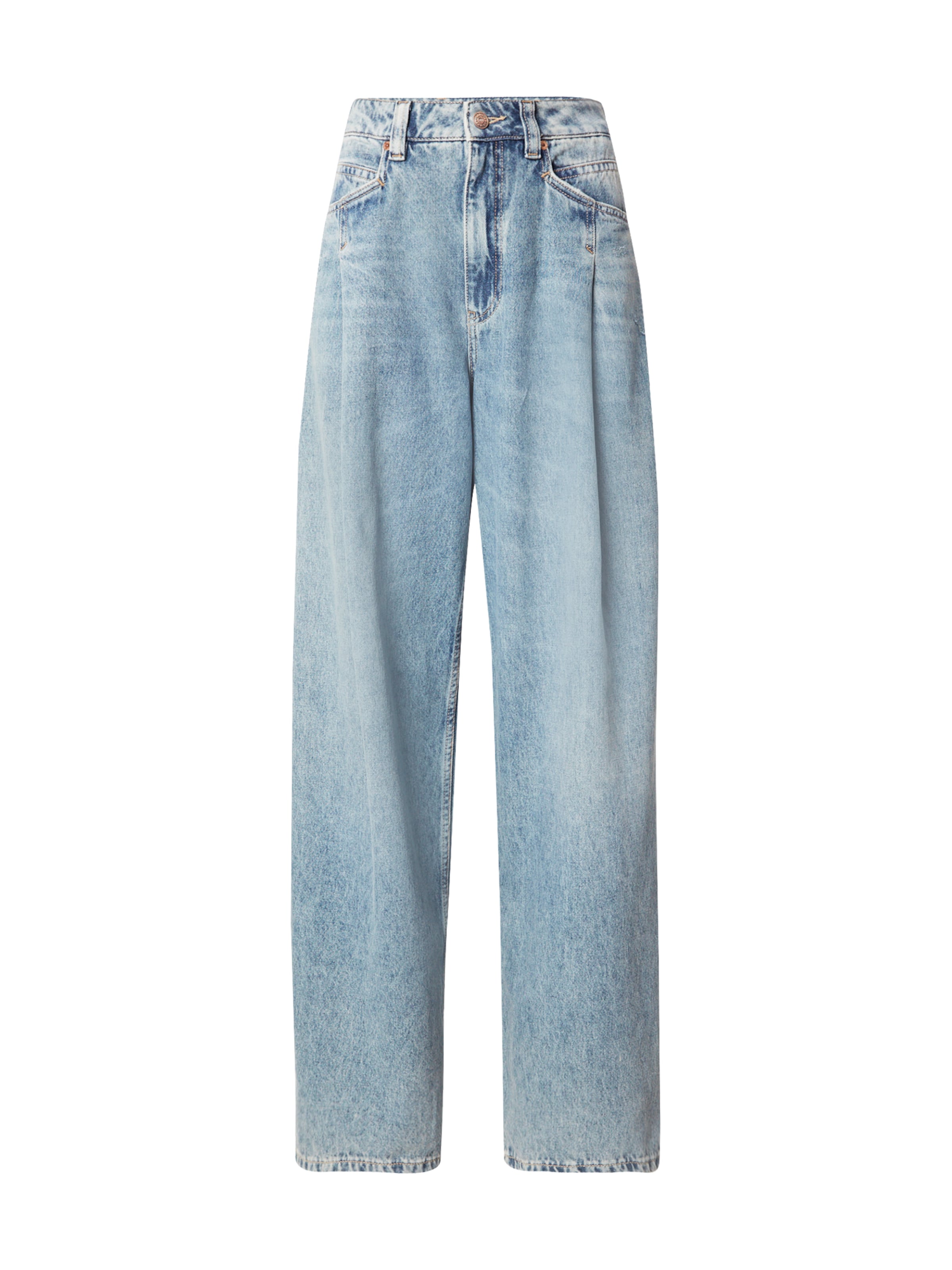 BOSS Baggy Jeans 'SLOUCHY' in Blue: front