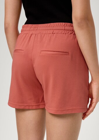 QS Regular Broek in Oranje