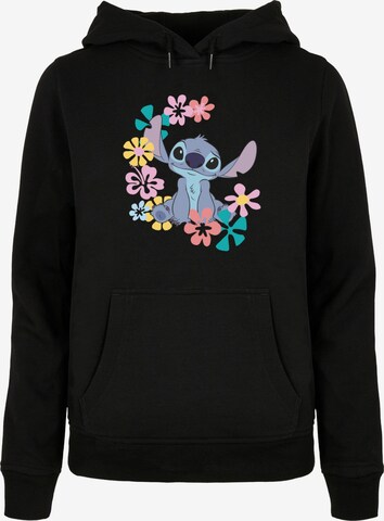 ABSOLUTE CULT Sweatshirt ' Ladies Lilo and Stitch' in Black: front