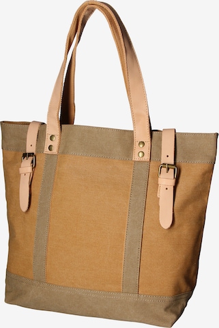 Gave Lux Shopper in Bruin: voorkant