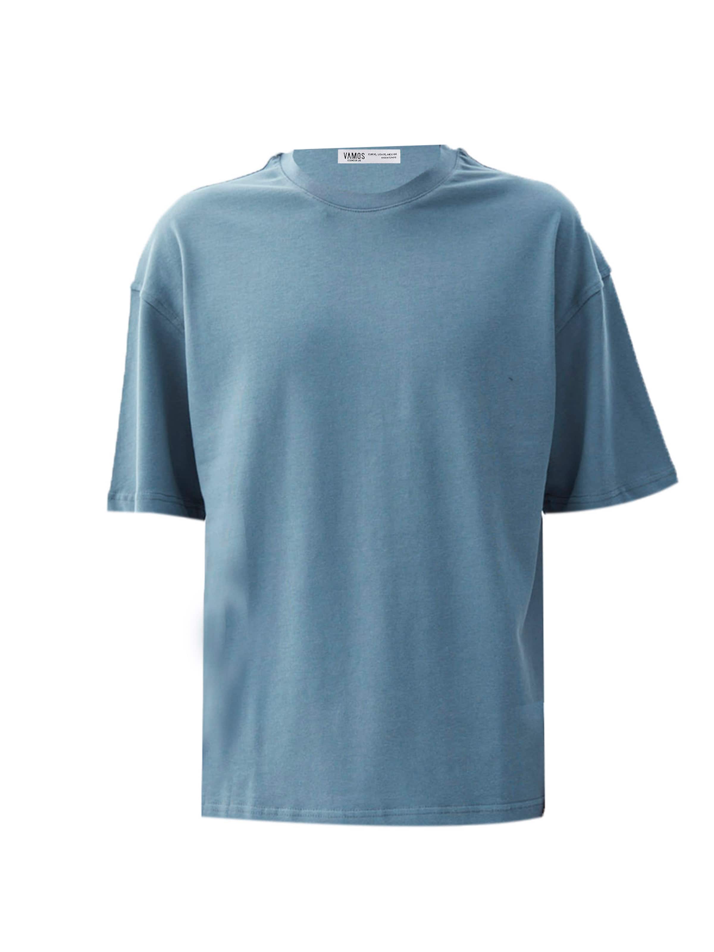 VAMOS CLO Футболка в Серый: спереди