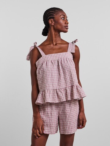 YAS Top 'ZEPPA' in Roze: voorkant