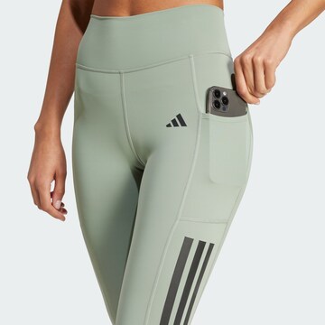 ADIDAS PERFORMANCE Skinny Παντελόνι φόρμας 'Optime' σε πράσινο