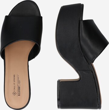 CALL IT SPRING Mules 'Valerria' in Black